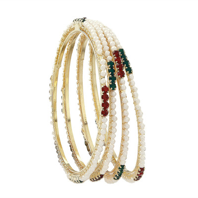 70% OFF on Luxor Alloy Gold-plated Bangle Set(Pack of 4) 70% OFF on Luxor Alloy Gold-plated Bangle Set(Pack of 4)
