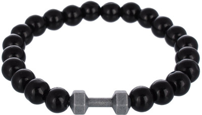 

Grandiose Plastic Bracelet, Black