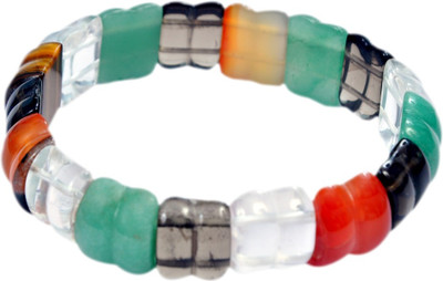 

Satyamani Stone Quartz Bracelet, Multicolor