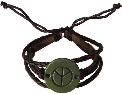 

Rich & Famous Leather Bracelet, Brown