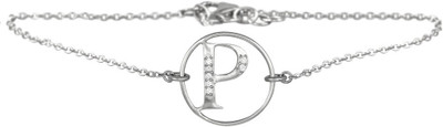 

Exxotic Jewelz Sterling Silver Cubic Zirconia Rhodium Bracelet