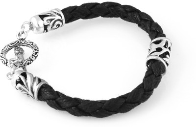 Swank Silver Silver Rhodium Bracelet, Multicolor