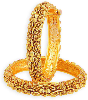 Sukkhi Alloy Gold-plated Bangle Set(Pack of 2)