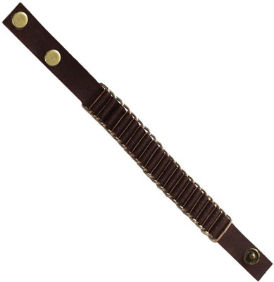 

Rich & Famous Leather Bracelet, Brown