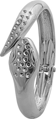 

Silvery Metal Bracelet, Silver