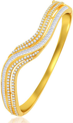 

Sukkhi Alloy Cubic Zirconia Gold-plated Bracelet