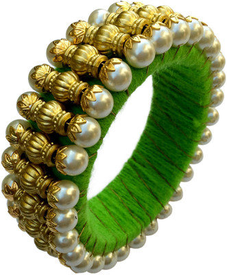 

B-Fashionable Acrylic Gold-plated Bangle, Green