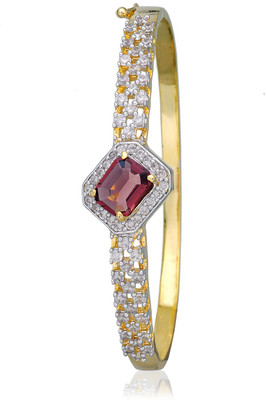 65% OFF on Alysa Alloy Cubic Zirconia Rhodium, Gold-plated Bracelet 65% OFF on Alysa Alloy Cubic Zirconia Rhodium, Gold-plated Bracelet