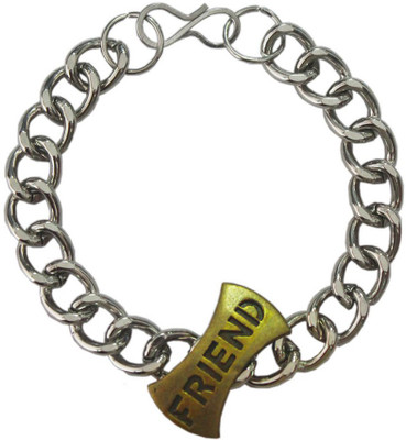 

Rich & Famous Alloy Rhodium Bracelet, Silver;bronze
