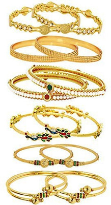 YouBella Alloy Bangle Set(Pack of 6)