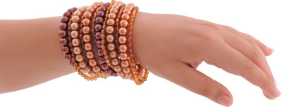 

Ilina Resin Bracelet, Red;maroon