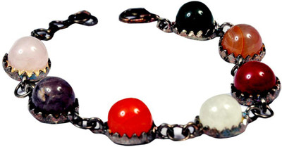 

Satyamani Stone Quartz Bracelet, Multicolor