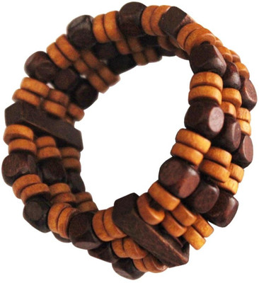 rich & famous Wood Bracelet