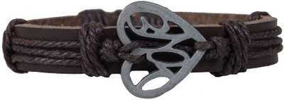 

Taj Pearl Leather Bracelet, Brown