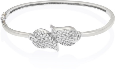 50% OFF on mahi Alloy, Brass Cubic Zirconia Rhodium Bracelet