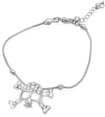 40% OFF on TRENDY BAUBLES Metal Rhodium Charm Bracelet 40% OFF on TRENDY BAUBLES Metal Rhodium Charm Bracelet