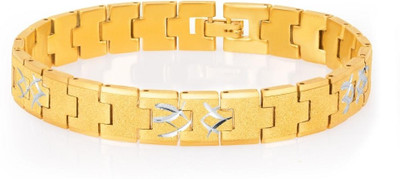 67% OFF on Sukkhi Alloy Yellow Gold, Rhodium Bracelet