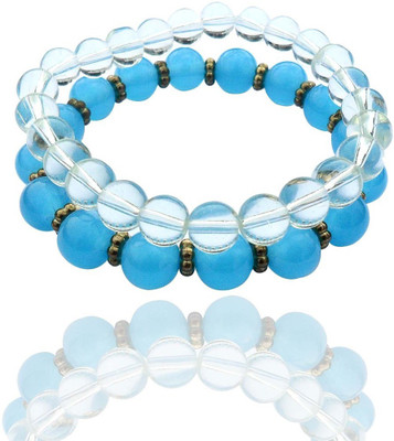 Beadworks Glass Bracelet Set(Pack of 2)