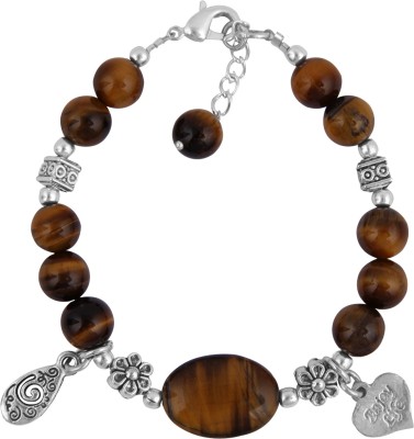 Pearlz Ocean Alloy Crystal Charm Bracelet