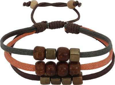 Blueberry Wood Bracelet, Multicolor