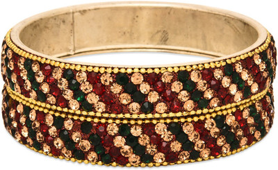 The Ethnic Wears Metal, Alloy Bangle Set(Pack of 2)