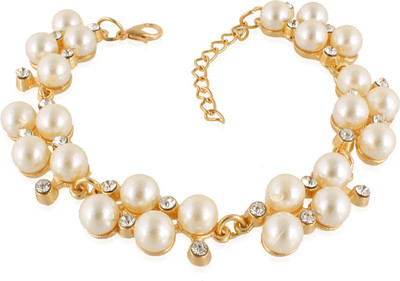

Fasherati Alloy Bracelet, White