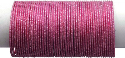 

Shiv_Jewels Metal Bangle Set(Pack of 48), Pink