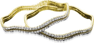 Bo'Bell Alloy Bangle Set(Pack of 2)