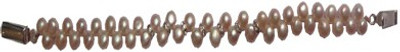 

Sri Bansilal Pearls Alloy Pearl Bracelet, Pink