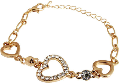 54% OFF on Crunchy Fashion Alloy Rhodium Charm Bracelet 54% OFF on Crunchy Fashion Alloy Rhodium Charm Bracelet