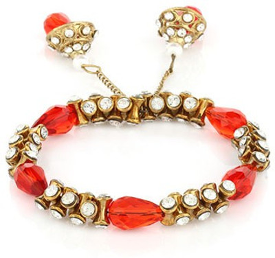 60% OFF on Ratnakar Brass Gold-plated Bracelet(Pack of 2)