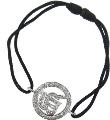 

Jewelslane Silver, Fabric Bracelet