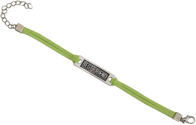 

Taj Pearl Alloy Bracelet, Green