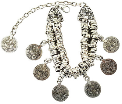 

Mehrunnisa Metal Bracelet, Silver