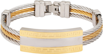 75 OFF on VAISHNAVI Stainless Steel Bracelet on Flipkart