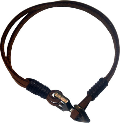 

Tash Creations Leather Bracelet, Brown;black
