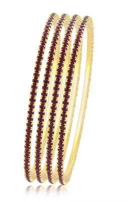Sukkhi Alloy Gold-plated Bangle Set(Pack of 4)