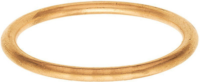 

Rich & Famous Brass Kada, Gold