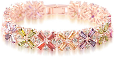 

Jewels Galaxy Alloy Bracelet, Multicolor