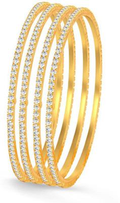

Sukkhi Copper Gold-plated Bangle Set(Pack of 4
