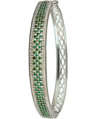 

Aina Silver Rhodium Bracelet, White