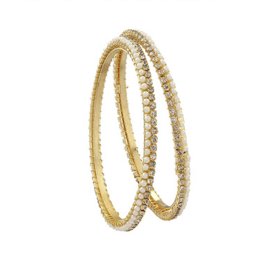 73% OFF on Luxor Alloy Yellow Gold Bangle Set(Pack of 2) 73% OFF on Luxor Alloy Yellow Gold Bangle Set(Pack of 2)