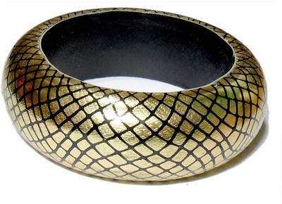 58% OFF on Beadworks Leather, Plastic Bangle