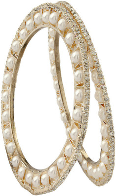 73% OFF on Luxor Alloy Yellow Gold Bangle Set(Pack of 2) 73% OFF on Luxor Alloy Yellow Gold Bangle Set(Pack of 2)