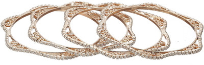 ZENEME Alloy Bangle Set(Pack of 4)