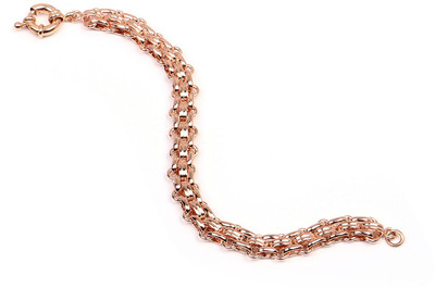 

Johareez Alloy Gold-plated Bracelet, Copper