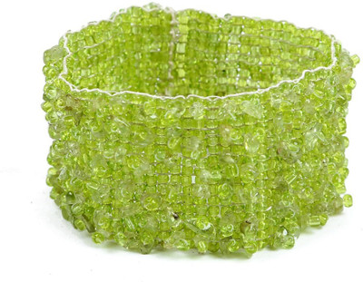 

Satyamani Stone Peridot Bracelet, Green