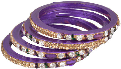

Shreeng Lac Bangle Set(Pack of 4), Blue