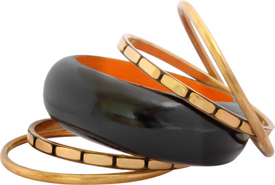 69% OFF on Luxor Alloy Yellow Gold Bangle Set(Pack of 5) 69% OFF on Luxor Alloy Yellow Gold Bangle Set(Pack of 5)