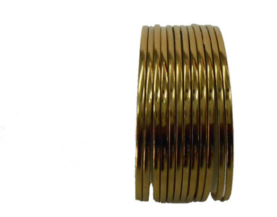 

My Design Alloy Gold-plated Bangle Set(Pack of 12)